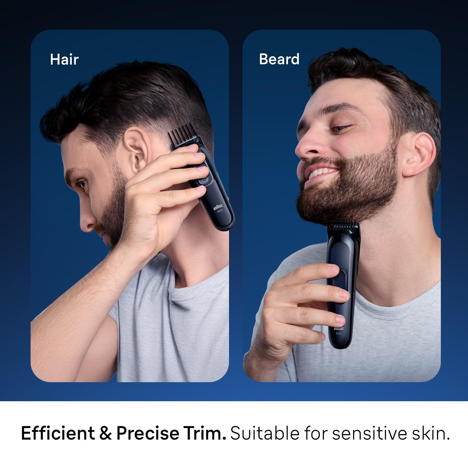 Braun Series 3 All-in-one Grooming Kit for Men, 8-in-1 Beard